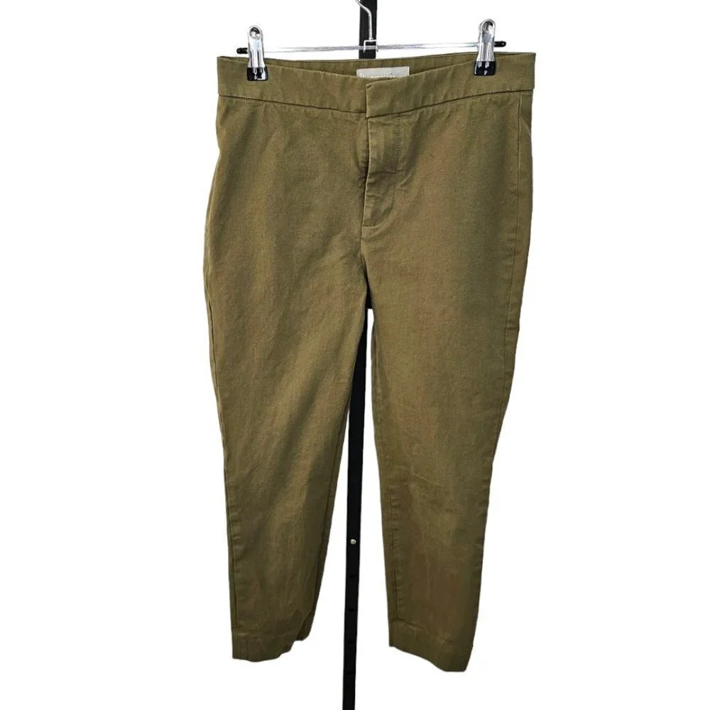 Everlane Crop Pants Size 4 Green